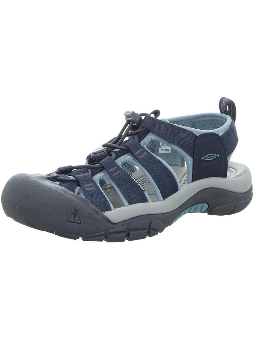 KEEN Women's Blue Newport H2 Closed Toe Water Sandals Shoes Navy/Magnet, 7.5 - Picture 2 of 4